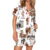 Radio City Rockettes Christmas Spectacular Silky Satin Pajama Set