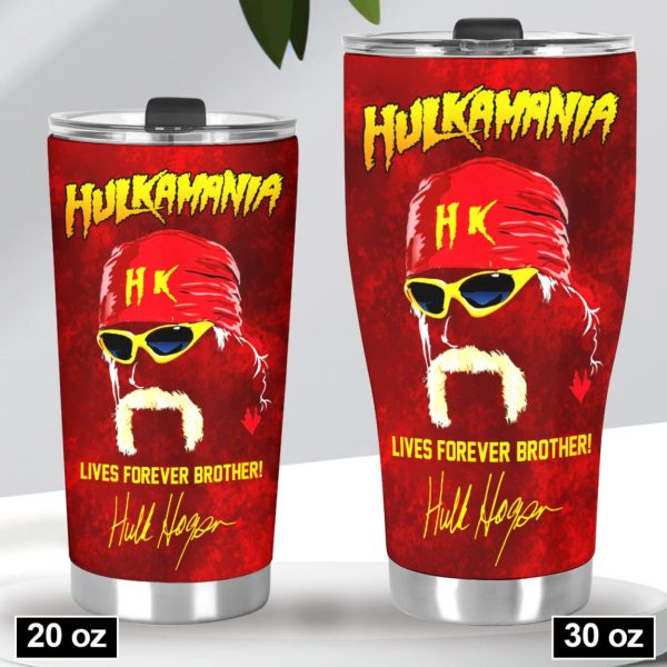 Hulk Hogan Thank You For The Memories Tumbler Cup