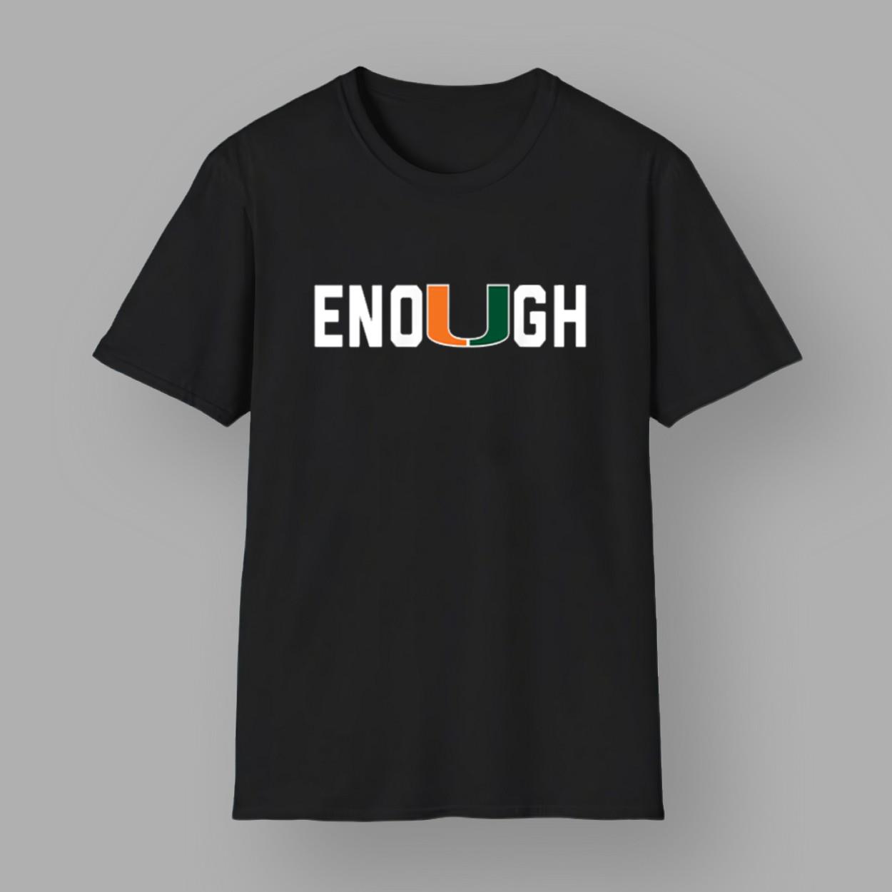 Hurricanes Akheem Mesidor Enough Shirt Hurricanes Akheem Mesidor Enough Shirt