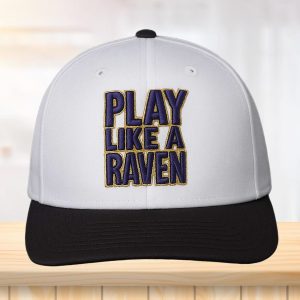 John Harbaugh Play Like A Raven Hat 1 John Harbaugh Play Like A Raven Hat
