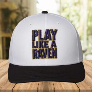 John Harbaugh Play Like A Raven Hat