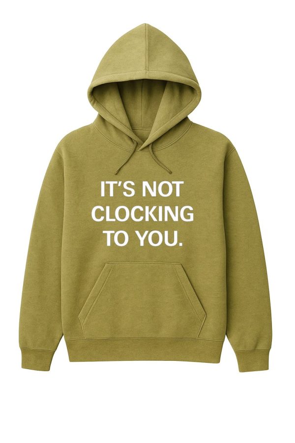 Justin Bieber It’s Not Clocking To You Hoodie