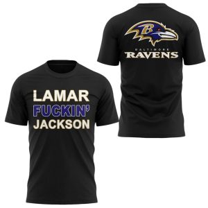 Lamar Fuckin Jackson Baltimore Ravens T Shirt