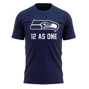 Limited Edition 12 As One Seattle Seahawks Shirt