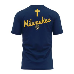 Limited Edition 2025 Jesus Won Milwaukee Brewers T Shirt