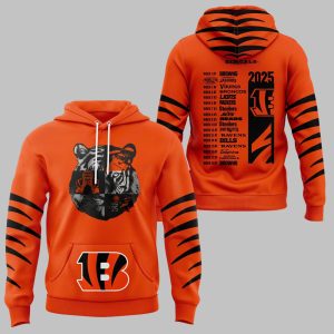 Limited Edition Cincinnati Bengals New Season 2025 Hoodie