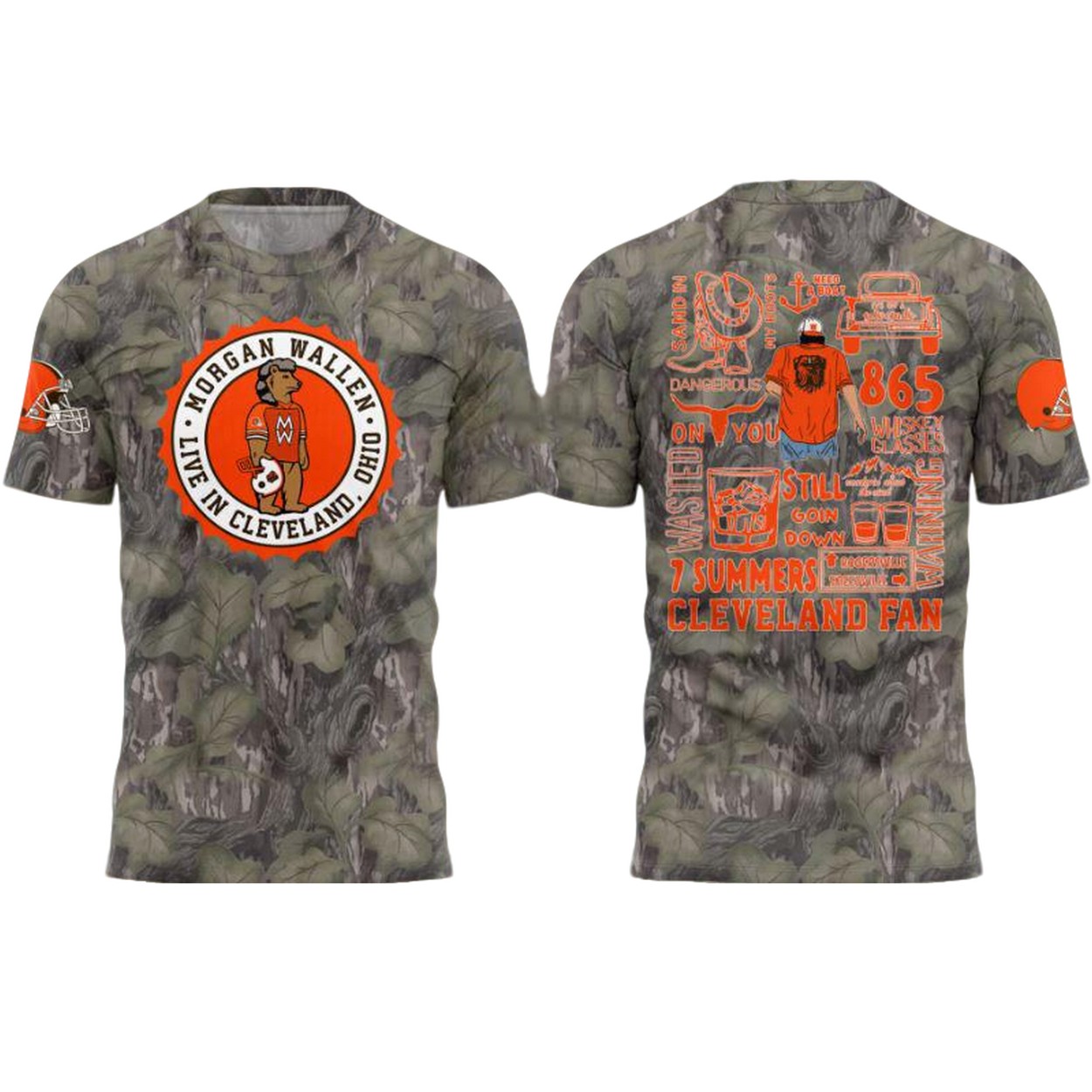 Limited Edition Clevland Football I'm the Problem Tour Camo Shirt Limited Edition Clevland Football I'm the Problem Tour Camo Shirt