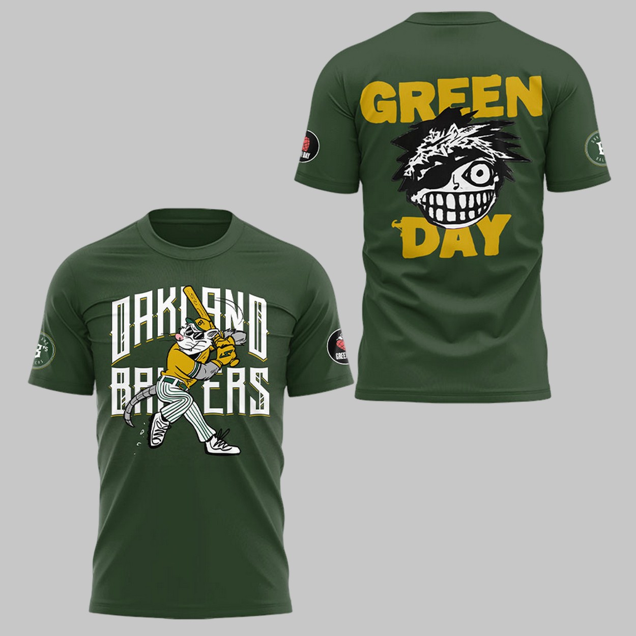 Limited Edition Oakland Ballers Green Day 2025 Shirt Limited Edition Oakland Ballers Green Day 2025 Shirt