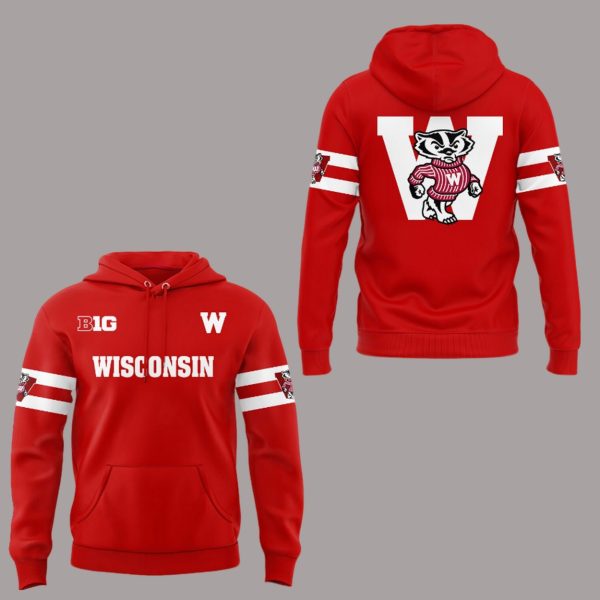 Limited Edition Wisconsin Football Throwback Uniforms Hoodie 2025