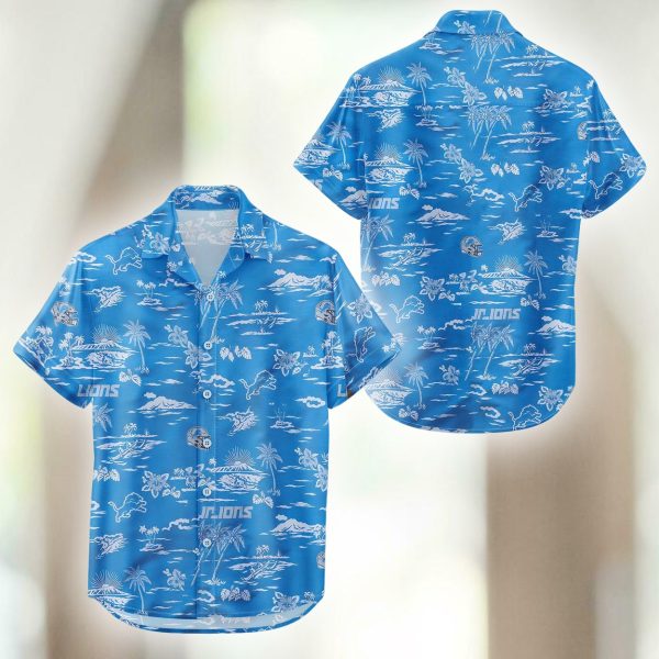 Limited Editions Detroit Lions Hawaiian Shirt 2025