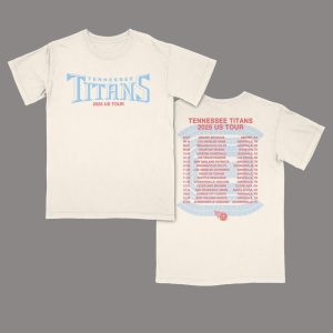 Limited edition Titans 2025 Schedule Shirt