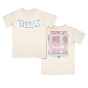 Limited edition Titans 2025 Schedule Shirt