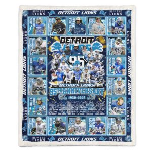 Lions 95th Anniversary 1930 2025 Blanket