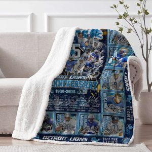 Lions 95th Anniversary 1930 2025 Blanket