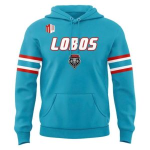 Mexico Lobos Football The Turquoise Uniform Hoodie