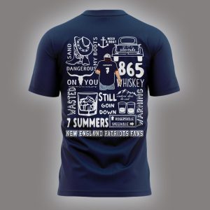 Morgan Wallen x New England Patriots T Shirt 2025
