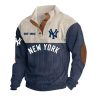 Mariners EST 1977 Stand-Up Collar Sweatshirt