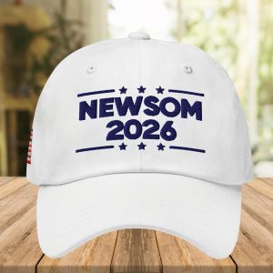 Newsom 2026 Embroidered Hat