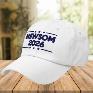 Newsom 2026 Embroidered Hat