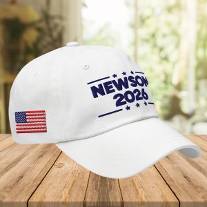 Newsom 2026 Embroidered Hat