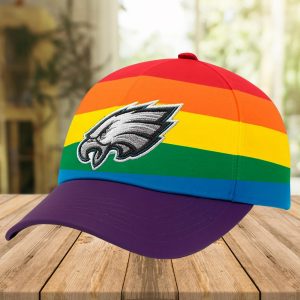 Nick Sirianni Eagles Rainbow Hat