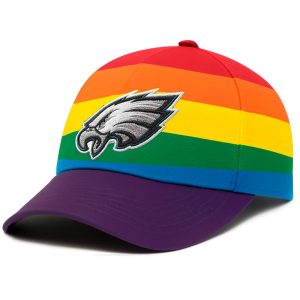 Nick Sirianni Eagles Rainbow Hat