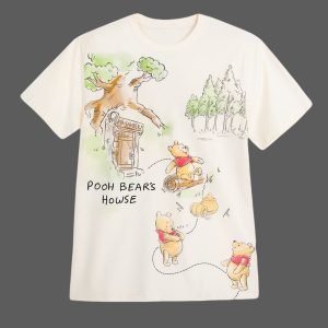 Nolan Schanuel Winnie the Pooh Pooh Bear's Howse T Shirt