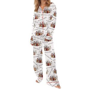 Nutcracker Friends Silky Satin Pajama Set