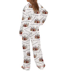 Nutcracker Friends Silky Satin Pajama Set