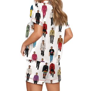 Pascal Celebrity Silky Satin Pajama Set