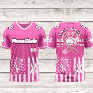 Penn State Nittany Lions Breast Cancer Awareness Month 2025 Jersey