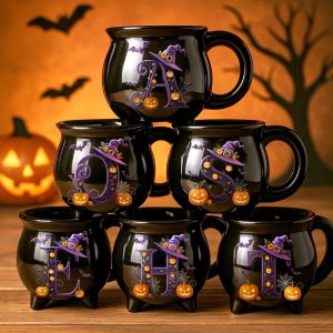 Personalized Witch Cauldron Coffee Mug