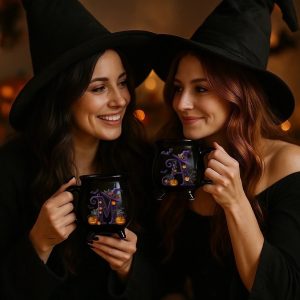 Personalized Witch Cauldron Coffee Mug