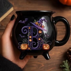 Personalized Witch Cauldron Coffee Mug