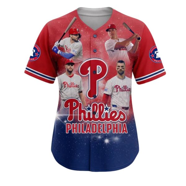 Phillies Red October 2025 National League Champions Jersey