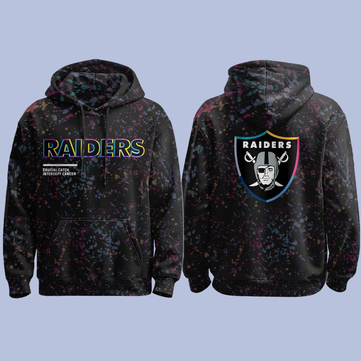 Raiders Crucial Catch 2025 Hoodie Raiders Crucial Catch 2025 Hoodie