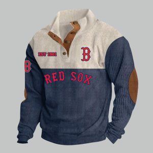 Red Sox EST 1901 Stand Up Collar Sweatshirt