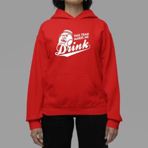 Reds This Team Makes Me Drink Shirt