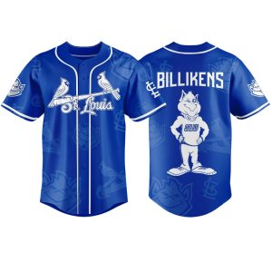 St Louis Cardinals x Billikens Night Game Limited Edition Jersey 2025