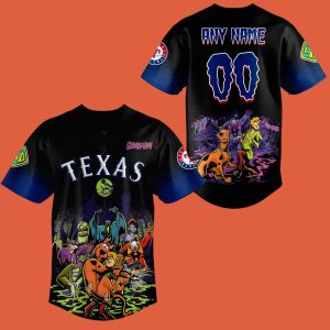 Texas Rangers x ScooBy Doo Night 2025 Jersey