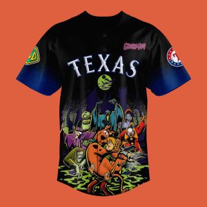 Texas Rangers x ScooBy Doo Night 2025 Jersey