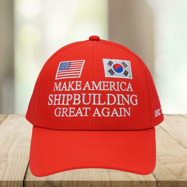 USA X Korea Make America Shipbuilding Great Again MASGA Hat