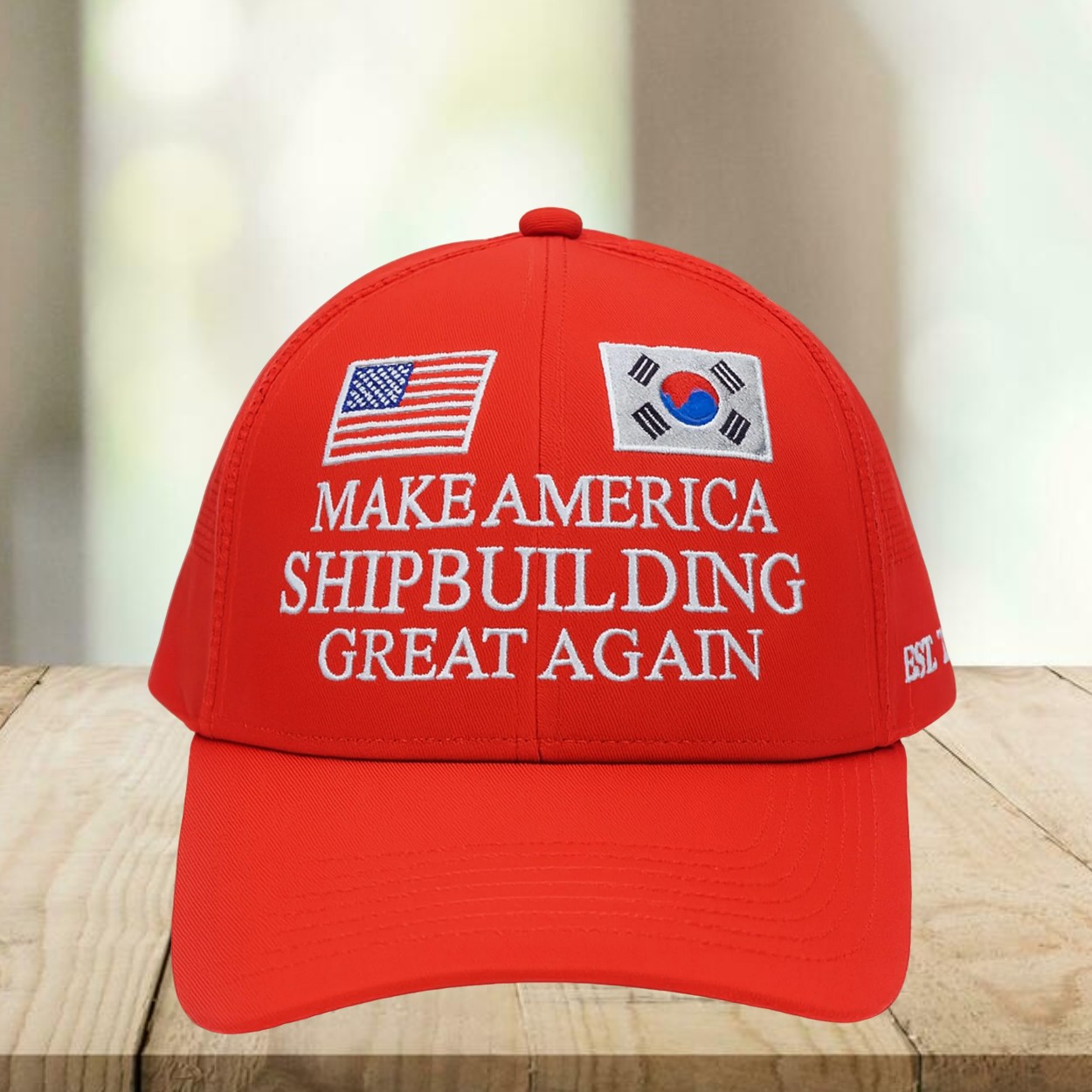 USA X Korea Make America Shipbuilding Great Again MASGA Hat USA X Korea Make America Shipbuilding Great Again MASGA Hat