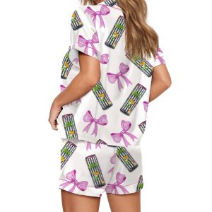 Witches Brew Energy Drinks Silky Satin Pajama Set