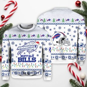 2025 Bills Rivalries Cold Front Ugly sweater