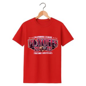 2025 California League Playoffs 2025 Fresno Grizzlies Shirt