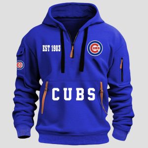 2025 Cubs EST 1903 Quarter Zip Hoodie 1 2025 Cubs EST 1903 Quarter Zip Hoodie