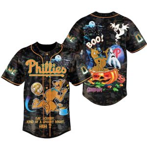 2025 Phillies x Scooby Doo Halloween Baseball Jersey