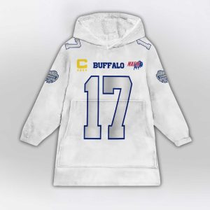 Allen 17 Bills Unisex Blanket Hoodie