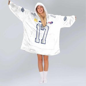 Allen 17 Bills Unisex Blanket Hoodie